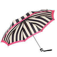 knirps 克尼普斯 953050-1 手动黑胶折叠三折晴雨伞  六色可选