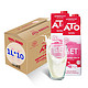 【京东超市】西班牙 进口牛奶 艾多（ATO）超高温处理脱脂纯牛奶1L*10