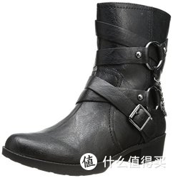 Jessica Simpson 杰西卡 Goldi 女士真皮短靴