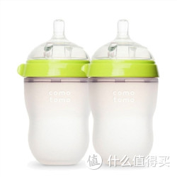 comotomo 可么多么 硅胶奶瓶 250ml*2个 （绿色）