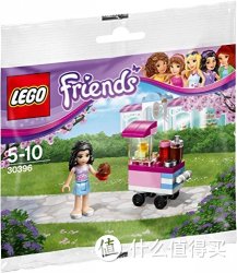 LEGO 乐高 Girls 女孩系列 30396 纸杯蛋糕小铺 