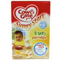 Cow&Gate 牛栏 婴儿米糊水果味 125g *2件