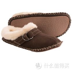 Clarks Double Ring 女士羊皮拖鞋