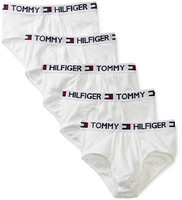 限XL码：TOMMY HILFIGER 男士三角内裤 5条装