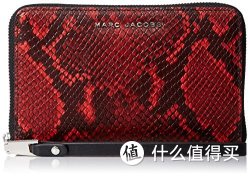MARC JACOBS Block Letter Snake Zip  真皮蛇纹钱包