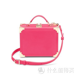 ASPINAL of LONDON The Mini Trunk 女款真皮箱型手提包