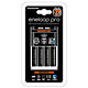 eneloop 爱乐普 KJ16HCC40W 智能急速充电套装（4节黑色5号充电电池+CC16充电器）