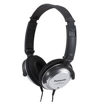 Panasonic 松下 RP-HT227 耳罩式头戴式有线耳机 黑色 3.5mm