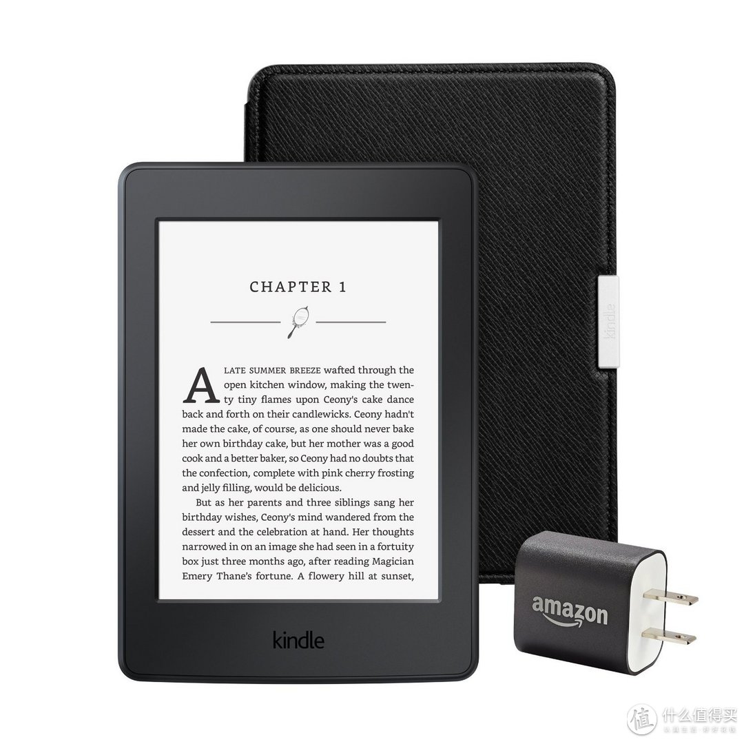 Amazon 亚马逊 Kindle Paperwhite 3 电子书阅读器 套装开箱