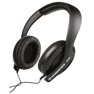 SENNHEISER 森海塞尔 HD 202 II 耳罩式头戴式动圈有线耳机 黑色 3.5mm