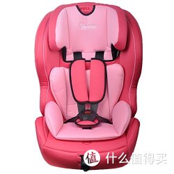 Welldon 惠尔顿 汽车儿童安全座椅 百变企鹅TT系列-梦幻粉