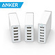 Anker 多口USB QC2.0快充充电器头   25W5口