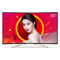 京东预售：KONKA 康佳 LED55UC2 55英寸 4K 曲面 液晶电视
