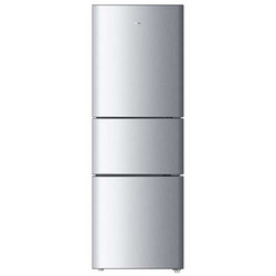 预约：Haier 海尔 BCD-205STPH 205升 三门冰箱 银色