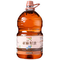 限广东：红井源 亚麻籽油 压榨一级 5L/桶