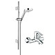 GROHE 高仪 瑞雨都市型淋浴套装 33591001+28741000+28757001