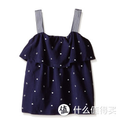 Nautica 诺帝卡 Printed Pique Tank 儿童时尚吊带短袖