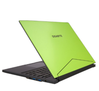 GIGABYTE 技嘉 Aero 14 14英寸 游戏笔记本电脑 (绿色、酷睿i7-6700HQ、16GB、512GB SSD、GTX 970M 3G)