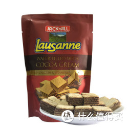 Lausanne 粒粒装威化饼干 可可味 80g/袋 