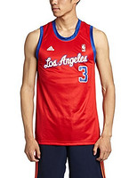 限185码：adidas 阿迪达斯 NBA FAN GEAR 男式NBA球迷版球衣 