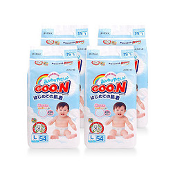 GOO.N 大王 婴幼儿纸尿裤L54片 适用9-14kg(4包起售） 