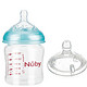 Nuby 努比 宽口径自然乳感 玻璃奶瓶 150ml