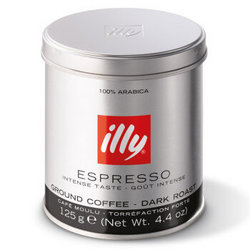 illy 意利 浓缩咖啡粉（深度烘焙）125g