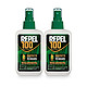 REPEL HG-24108 100 Insect Repellent with 4 oz Pump Spray, Twin Pack