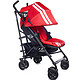 移动端：MINI Buggy 婴儿推车  可坐可躺儿童手推车 儿童四轮避震折叠伞车 EMB10005   红色