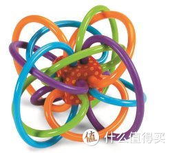Manhattan Toy Winkel Rattle and Sensory 儿童咬胶固齿器