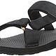 限尺码：Teva Men's Universal Slide Sandal 黑色 休闲鞋