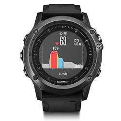 GARMIN 佳明 Fenix 3 HR 中文版 心率表