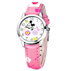 Disney 迪士尼 DC-54002P 女童石英手表 