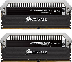CORSAIR 海盗船 白金统治者 DDR4 3200MHz 内存套装 2*8GB