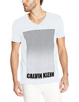L码起：Calvin Klein S/s Solid Gradient C 男士T恤