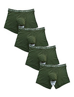 PRIME会员专享 ：DAVID ARCHY  Micro Modal Separate Pouches Trunks 男子内裤4件装