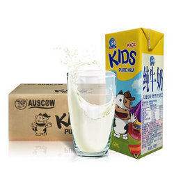 AUSCOW 澳牛 进口儿童牛奶 190ml*32盒