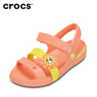 Crocs 卡骆驰  琦莉花朵儿童凉鞋