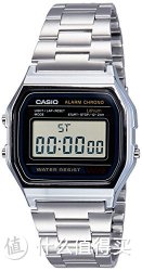CASIO 卡西欧 A158W-1 经典复古 不锈钢电子表