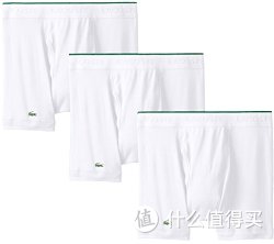 LACOSTE Essentials 男子平角内裤 3件套 