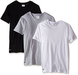 Lacoste Essentials Crew-Neck 男士T恤 3件装