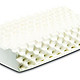 Z秒杀：Ecolifelatex 100%纯天然 乳胶枕 高低按摩枕 护颈枕 PT3CM(高款)