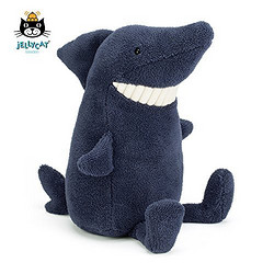 jellycat 邦尼兔 英國 toothy鯊魚 深藍色 超柔軟毛絨玩具公仔 深藍色