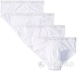 Calvin Klein 男士 4条装 透气纯棉低腰内裤 U4183-DHD