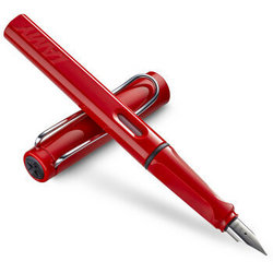 LAMY 凌美 Safari 狩猎者 红色 F尖 钢笔*2+狩猎者 签字笔 +LAMY 红色墨胆