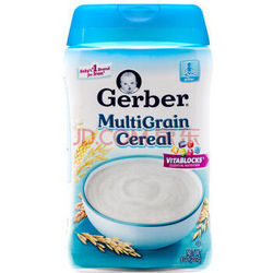 Gerber 嘉宝 混合谷物米粉辅食 二段  227g 