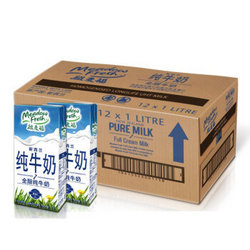 Meadow Fresh 纽麦福 全脂纯牛奶1L*12盒