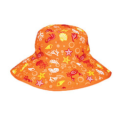 Baby Banz 防风防紫外线防晒帽 橘色