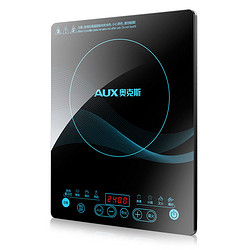 AUX/奥克斯 C2109L智能火锅电磁炉特价家用超薄触摸屏电池炉爆炒