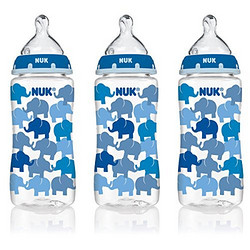 NUK Elephants Orthodontic Bottle 婴儿奶瓶 (300ml*3支)